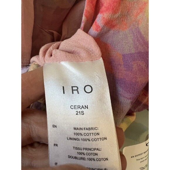 IRO PARIS CERAN JUMPSUIT  shorts 40 pastel - Picture 4 of 5